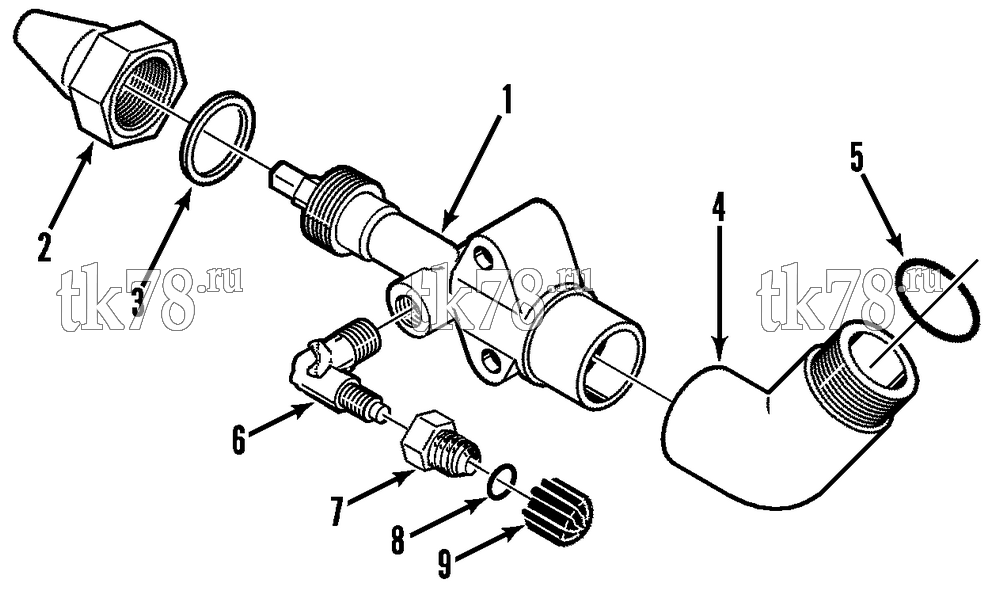 Каталог запчастей для Thermo King R4-M6 VALVE ASSEMBLY - SUCTION