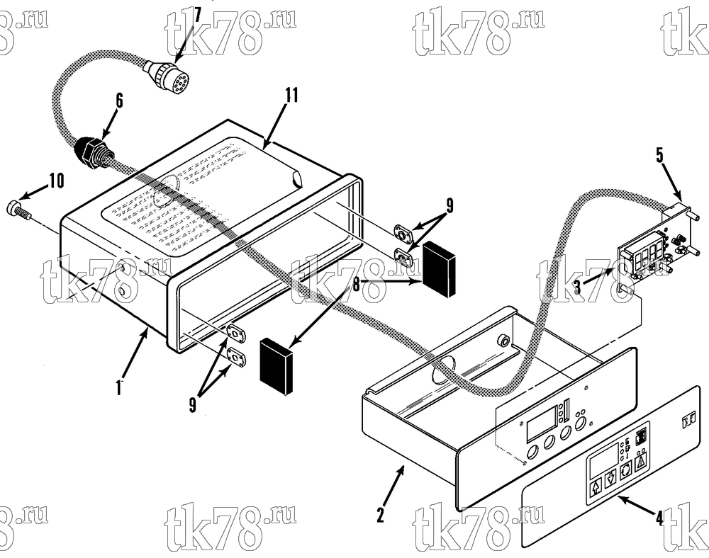 Каталог запчастей для Thermo King  DIAGNOSTIC TOOL (714715)