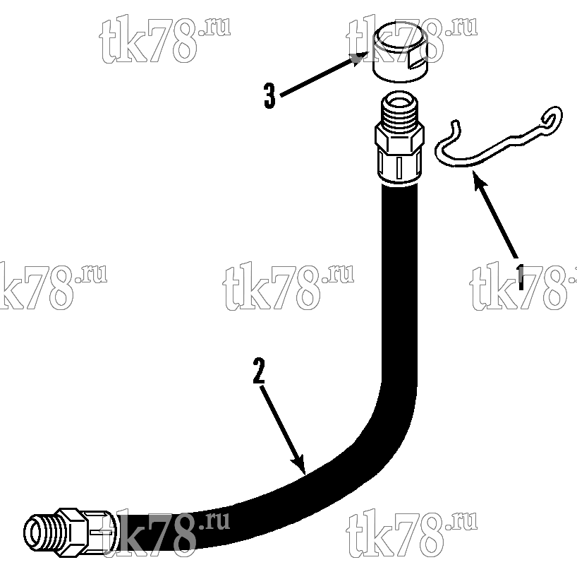 Каталог запчастей для Thermo King  OIL DRAIN HOSE GROUP