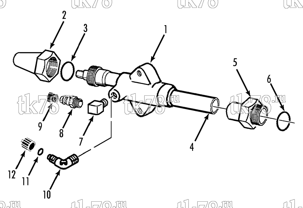 Каталог запчастей для Thermo King  VALVE ASSEMBLY - SUCTION