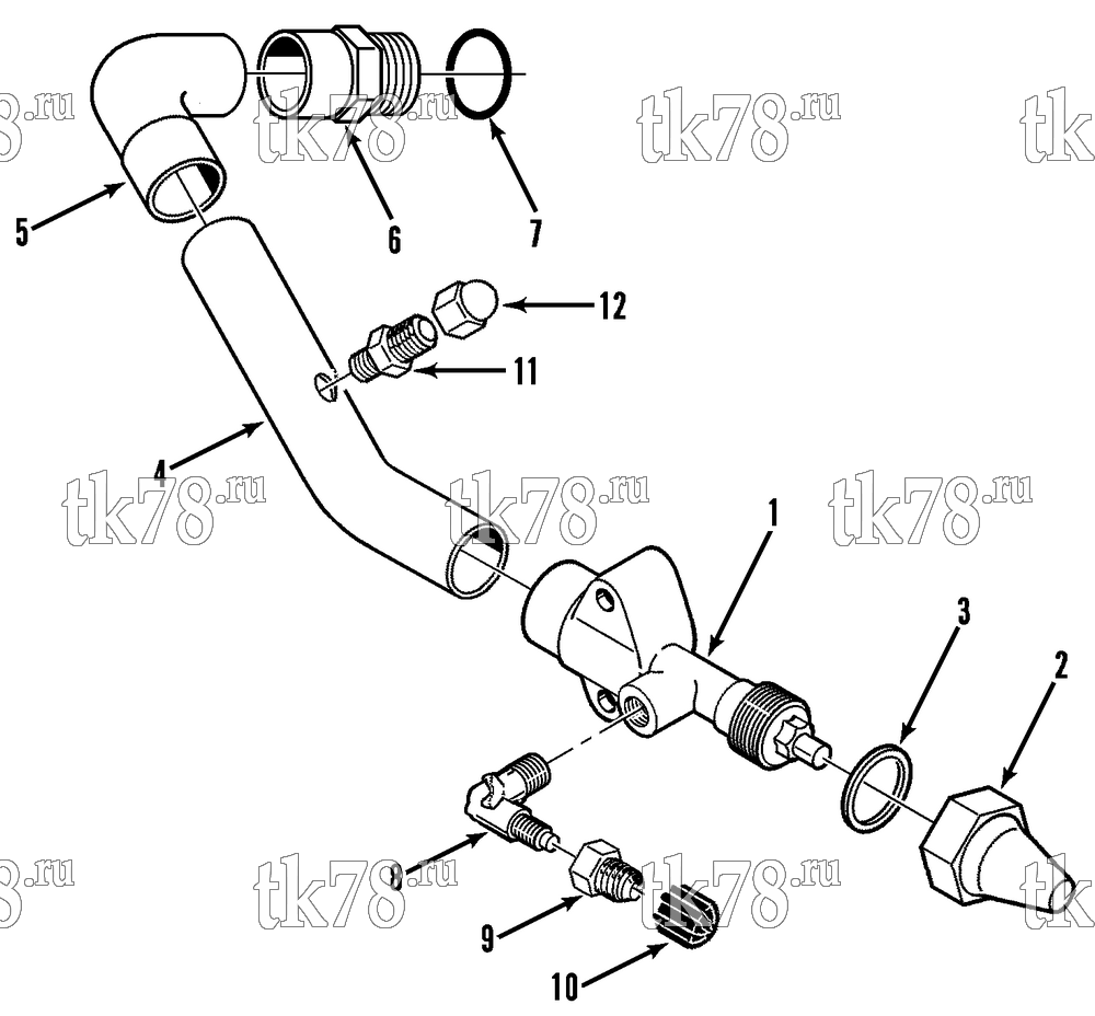 Каталог запчастей для Thermo King  VALVE ASSEMBLY - SUCTION
