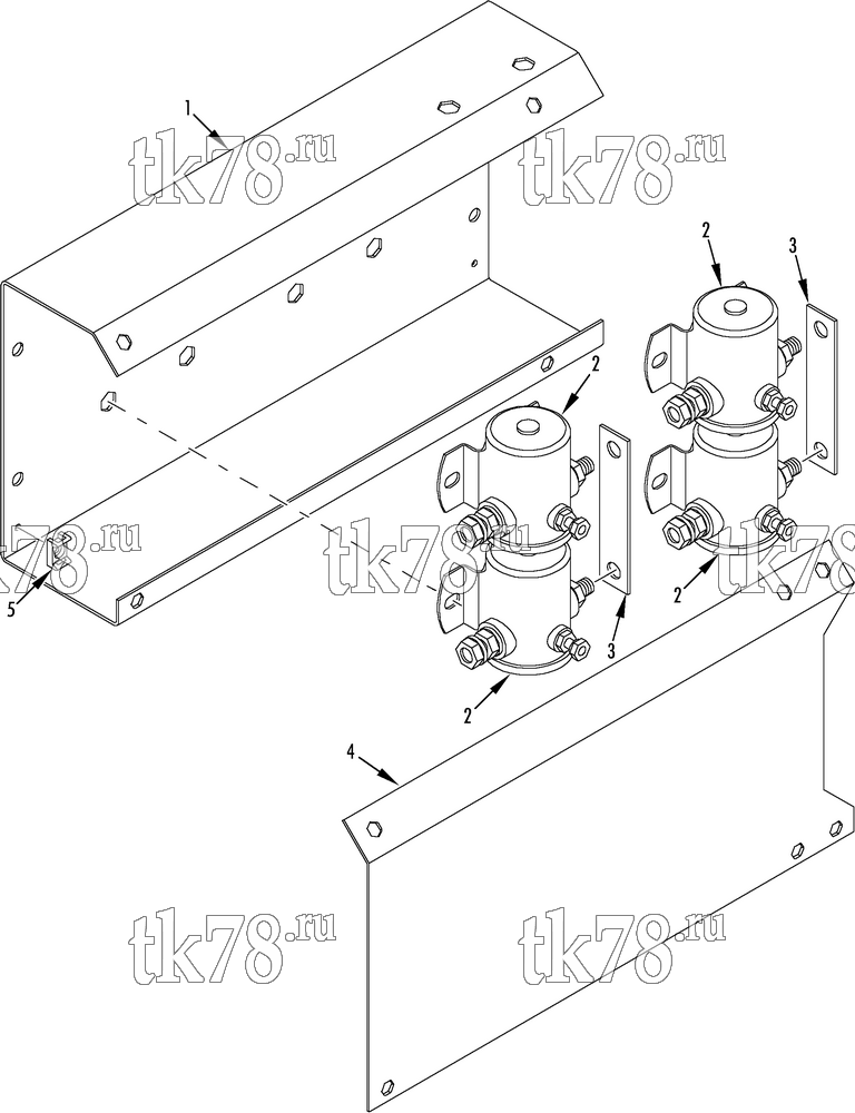 Каталог запчастей для Thermo King T1-M118 Double Deck Open Top SOLENOID PANEL GROUP