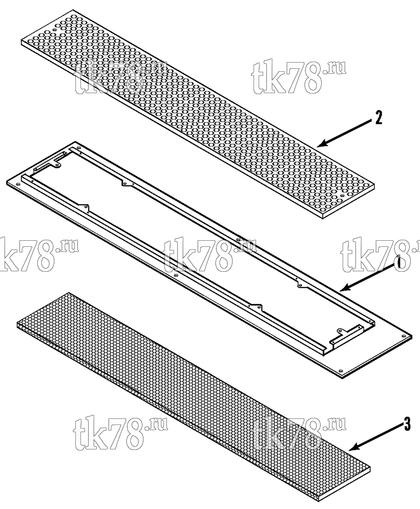 Каталог запчастей для Thermo King  GRILLE & FILTER (KIT 715562)