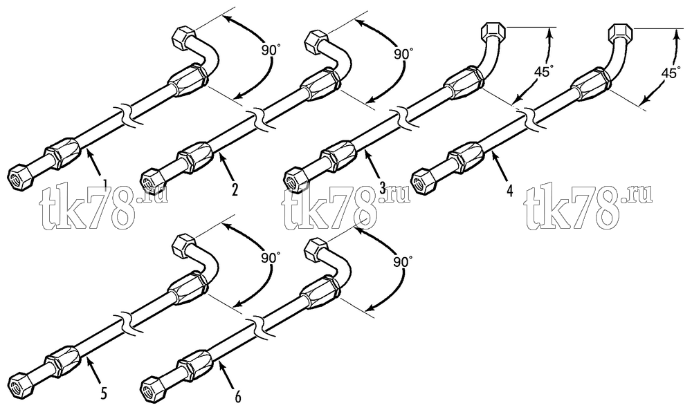 Каталог запчастей для Thermo King  REFRIGERANT HOSES