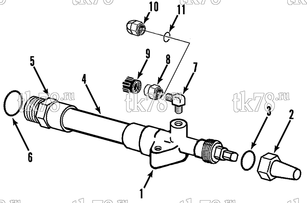 Каталог запчастей для Thermo King T2-M98 VALVE ASSEMBLY - DISCHARGE
