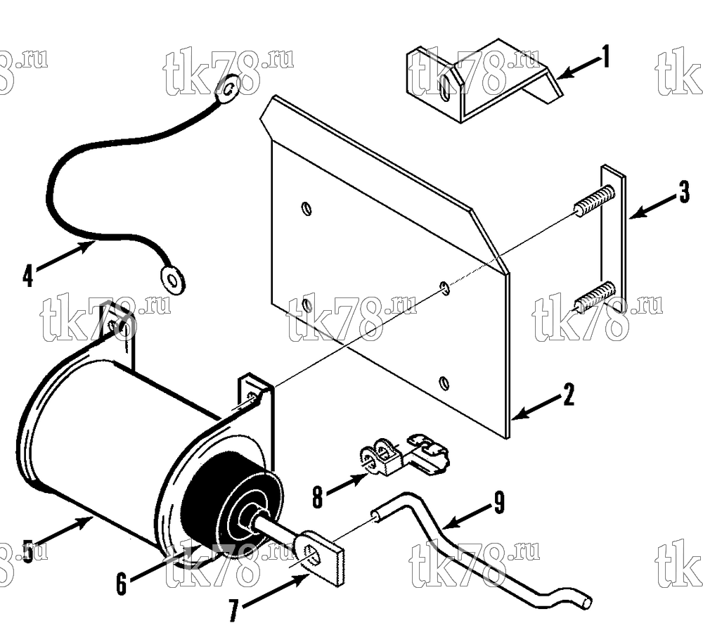 Каталог запчастей для Thermo King AP-II X 1012 THROTTLE SOLENOID GROUP