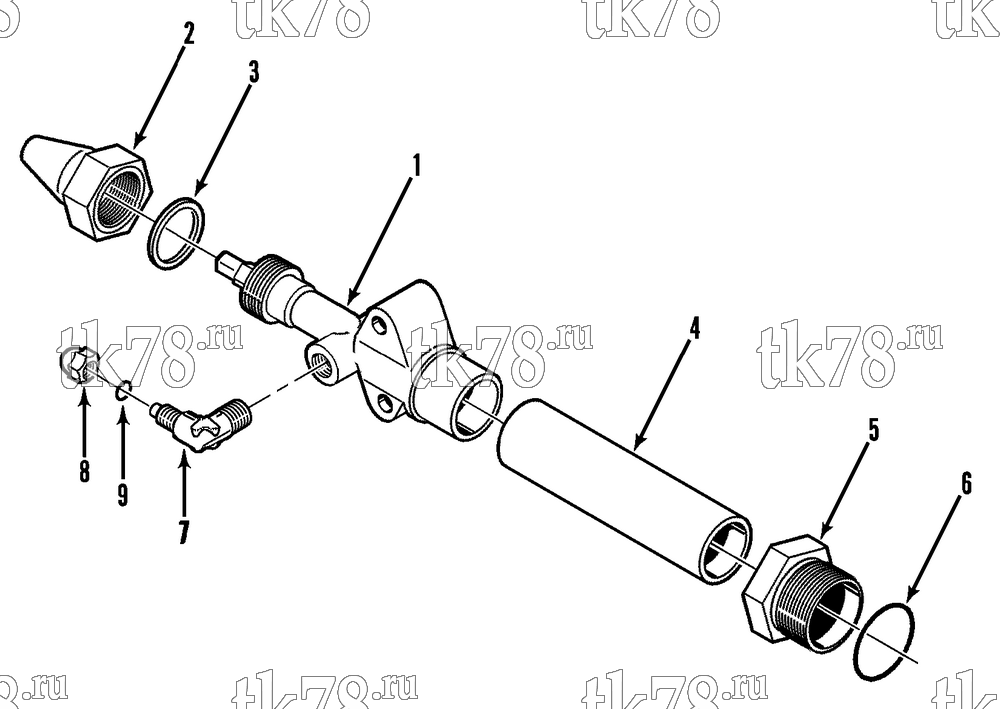 Каталог запчастей для Thermo King ARTI-1000 & 1004 ARTII-1000 & 1004 VALVE ASSEMBLY - SUCTION