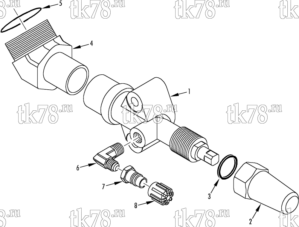 Каталог запчастей для Thermo King  VALVE ASSEMBLY - SUCTION
