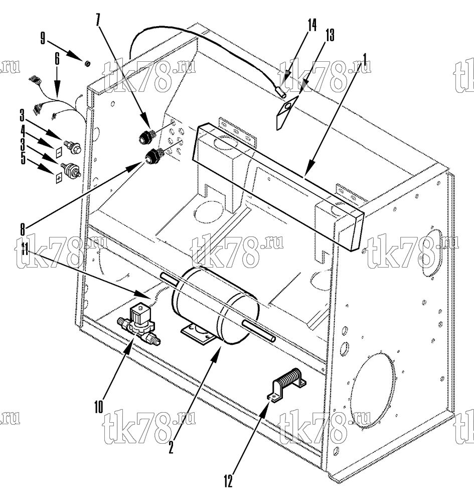 Каталог запчастей для Thermo King  ELECTRICAL COMPONENTS (M5 & M7)