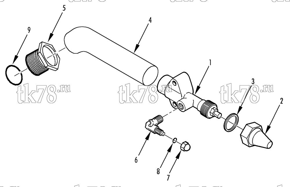 Каталог запчастей для Thermo King R5-M2, M3, M5-M8, M12, RH5-M1, M2, R5-HP M6 VALVE ASSEMBLY - SUCTION
