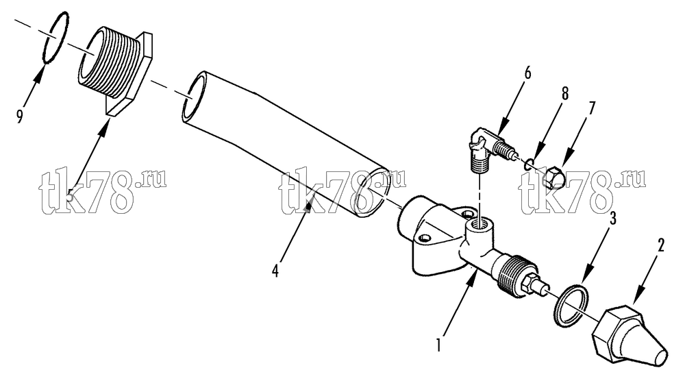 Каталог запчастей для Thermo King R5-M2, M3, M5-M8, M12, RH5-M1, M2, R5-HP M6 VALVE ASSEMBLY - DISCHARGE
