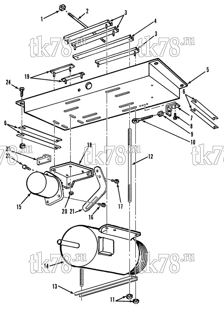 Каталог запчастей для Thermo King  MOTOR & ALTERNATOR GROUP