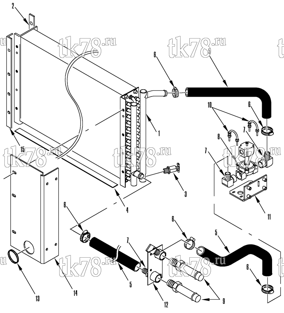 Каталог запчастей для Thermo King  HEATER COIL GROUP