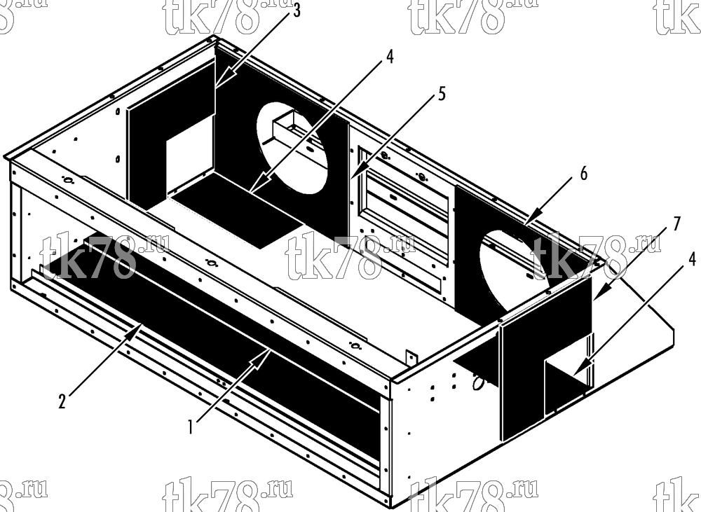 Каталог запчастей для Thermo King  INSULATION