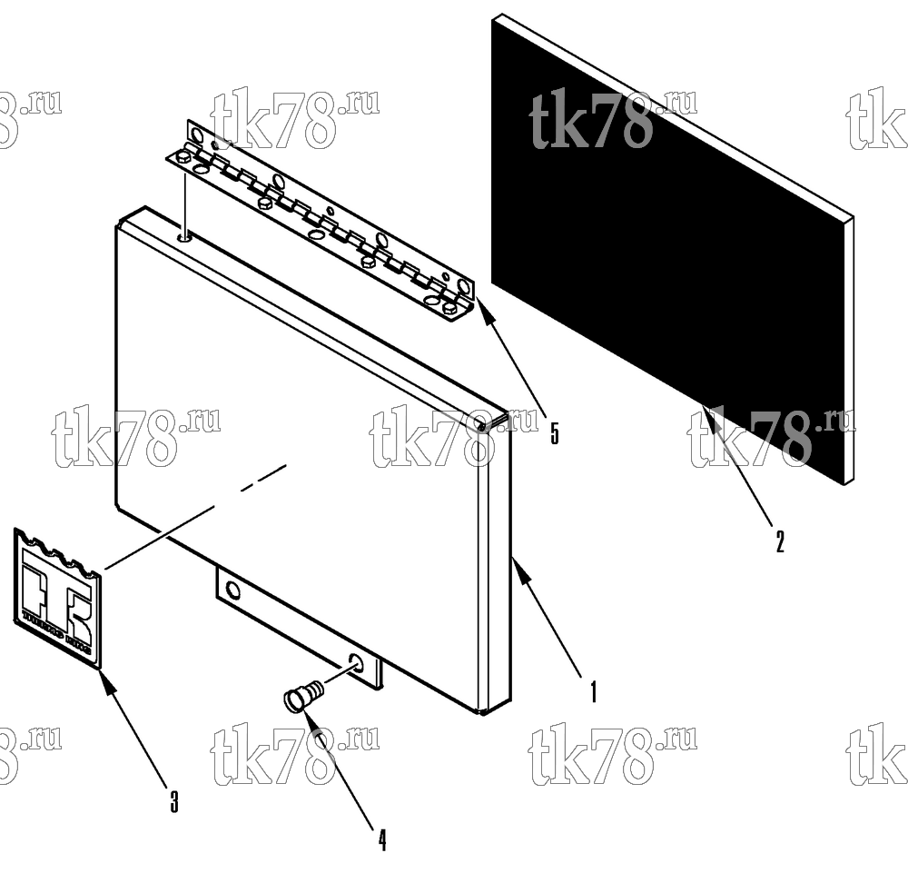 Каталог запчастей для Thermo King  COVER - CONTROL PANEL