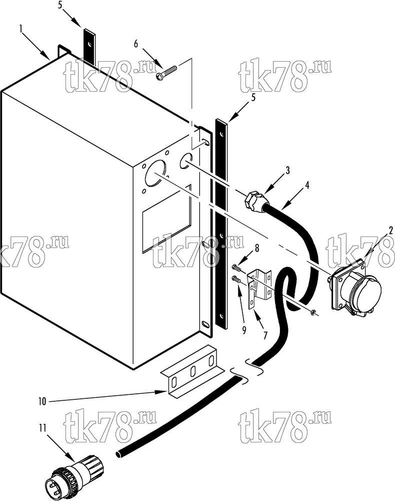 Каталог запчастей для Thermo King CSR 40 TRANSFORMER GROUP (098024, 098040, 098041, 098043, 098071, 098123, 098128)