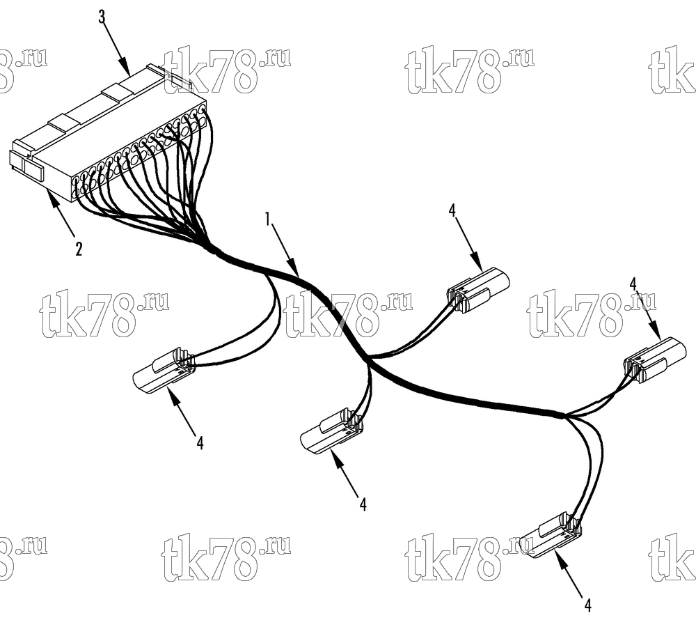 Каталог запчастей для Thermo King  HARNESS - CONDENSER