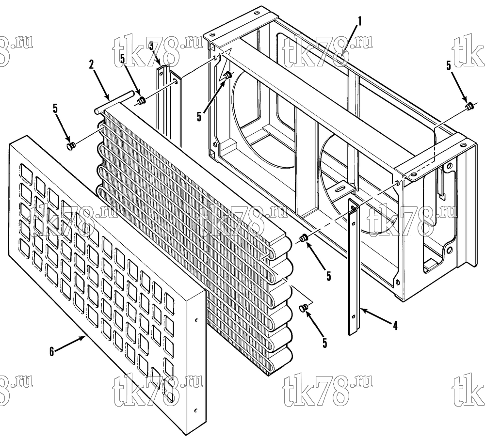 Каталог запчастей для Thermo King J Series C900 STRUCTURAL COMPONENTS UNDERMOUNT