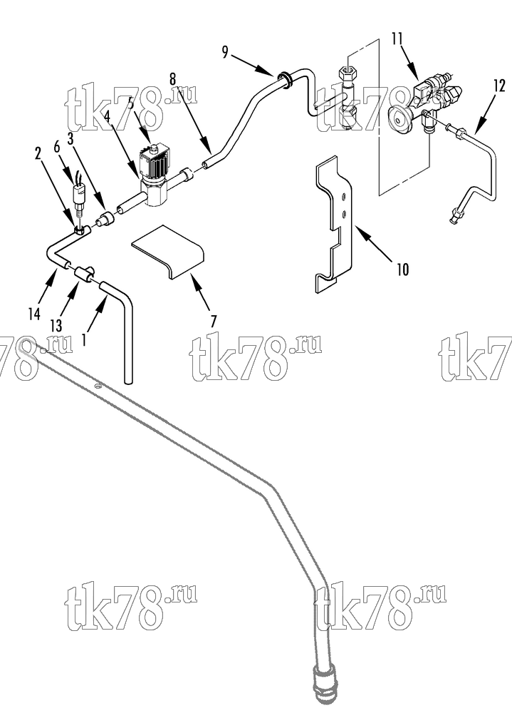 Каталог запчастей для Thermo King  HOT GAS BYPASS COMPONENTS (M68)