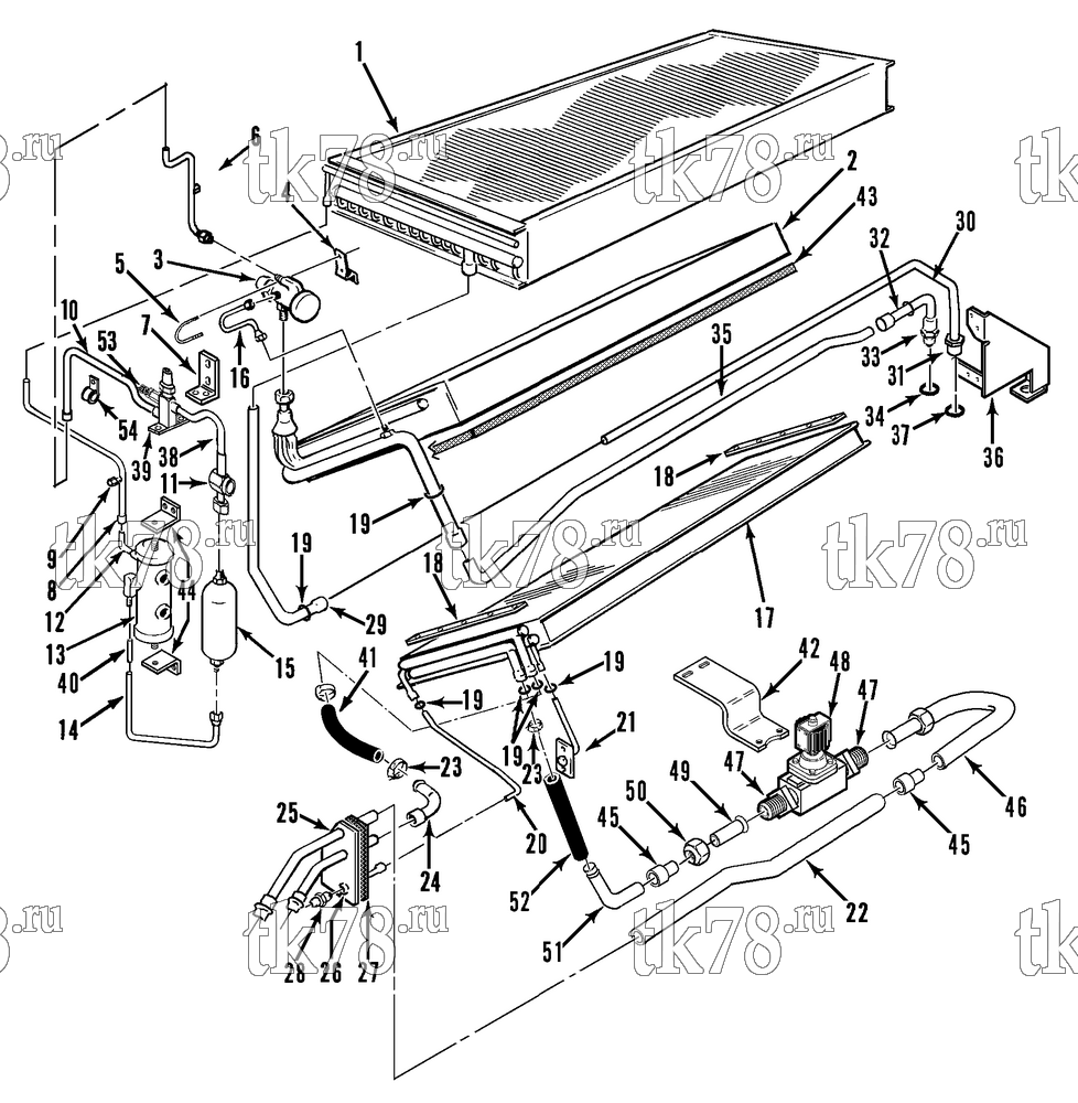 Каталог запчастей для Thermo King  REFRIGERATION COMPONENTS (M69)