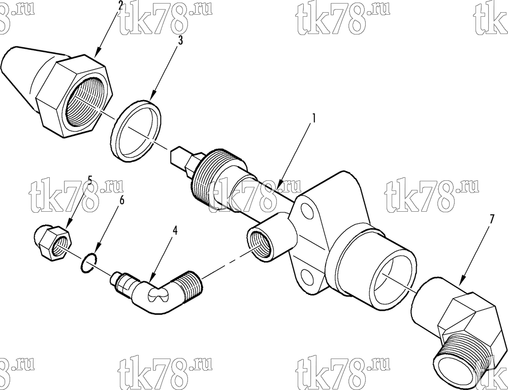 Каталог запчастей для Thermo King KRS VALVE ASSEMBLY - SUCTION