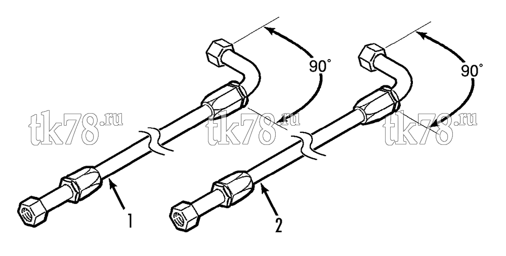 Каталог запчастей для Thermo King  REFRIGERANT HOSES