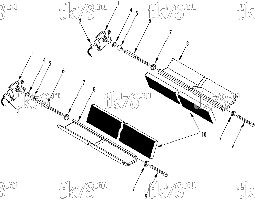 Каталог запчастей для Thermo King  DAMPER GROUP