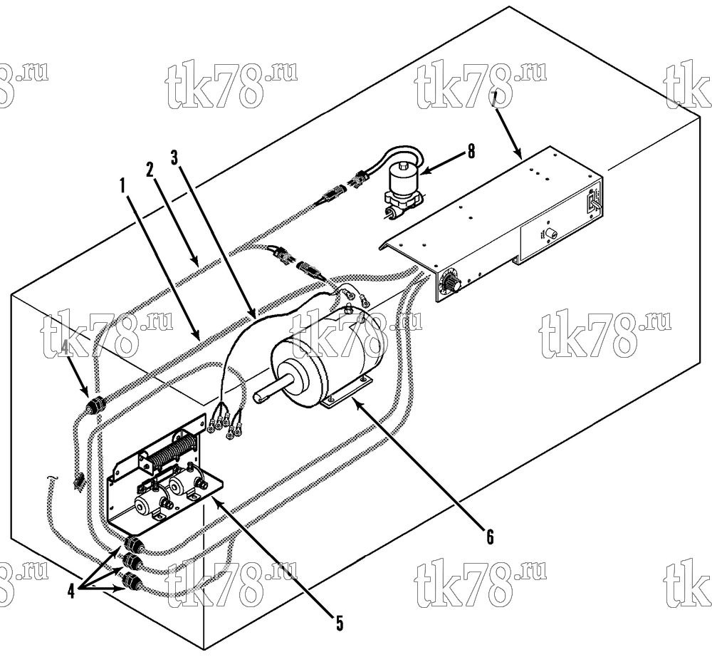Каталог запчастей для Thermo King  ELECTRICAL COMPONENTS