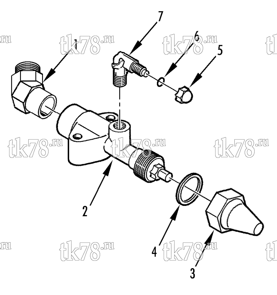Каталог запчастей для Thermo King AP-II X 1012 VALVE ASSEMBLY - DISCHARGE