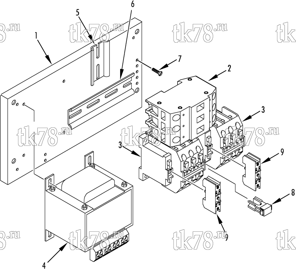 Каталог запчастей для Thermo King  HIGH VOLTAGE TRAY