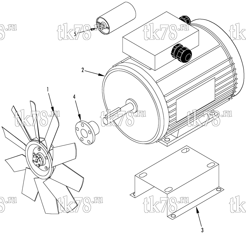 Каталог запчастей для Thermo King F-2L to F-5L & Cool Station Eutectic CONDENSER FAN (F-2L, F-3L & F-4L)