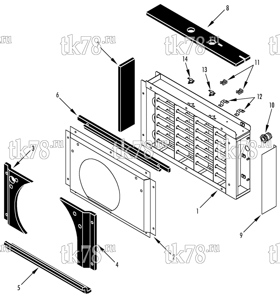 Каталог запчастей для Thermo King  HEATER COMPONENTS (096042)