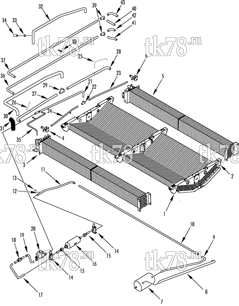 Каталог запчастей для Thermo King  REFRIGERATION COMPONENTS