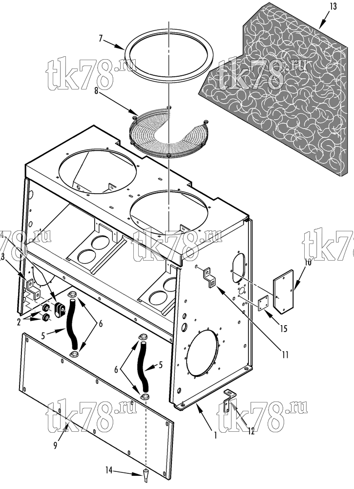 Каталог запчастей для Thermo King  STRUCTURAL COMPONENTS