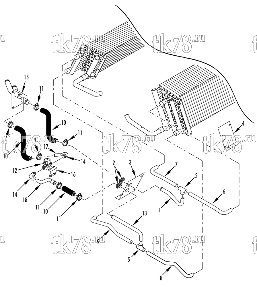 Каталог запчастей для Thermo King R6-M4 HEATING COMPONENTS (7/00 & After)