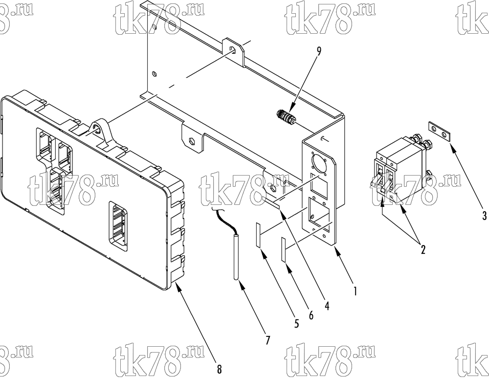 Каталог запчастей для Thermo King T13-M5 IntelligAIRE II ASSEMBLY