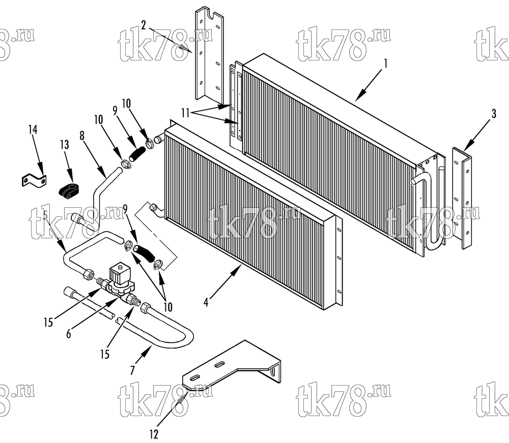 Каталог запчастей для Thermo King  HEATER COMPONENTS