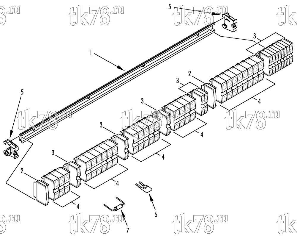 Каталог запчастей для Thermo King LRV-8T SLC TERMINAL BLOCK