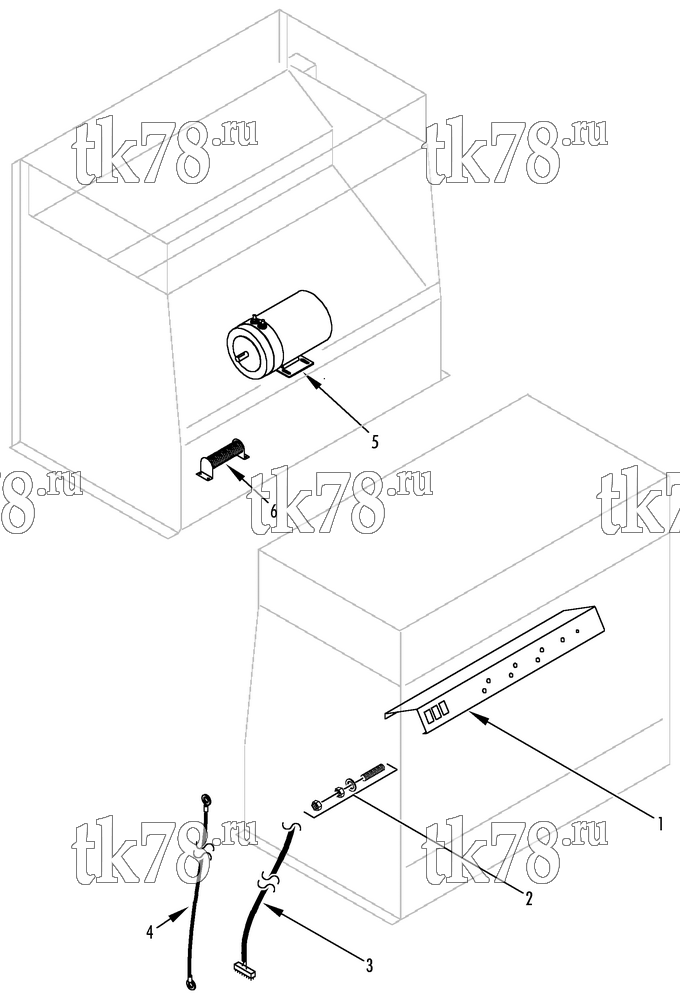 Каталог запчастей для Thermo King TH1-M12 ELECTRICAL COMPONENTS