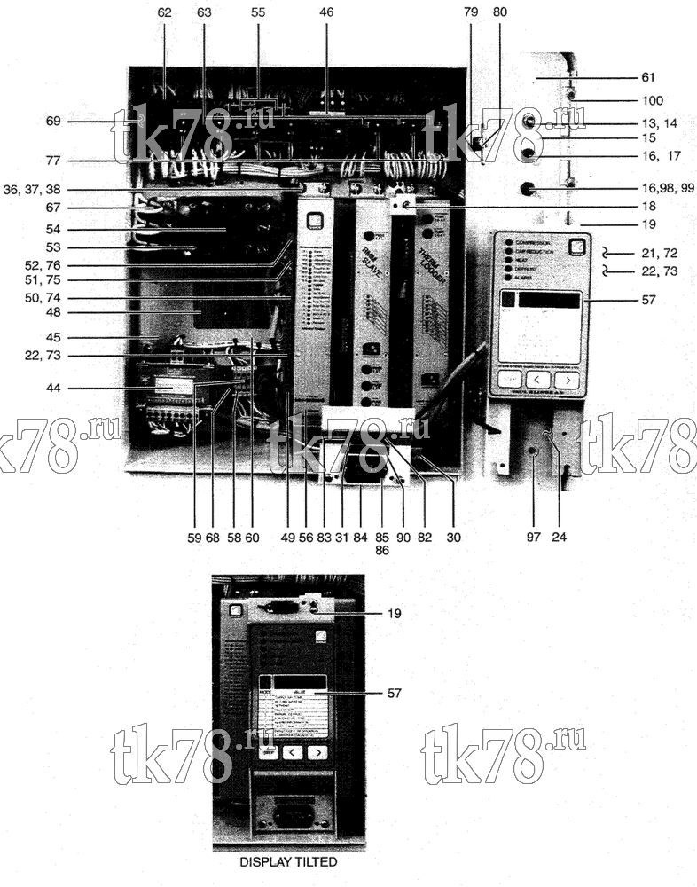 Каталог запчастей для Thermo King  ELECTRICAL BOX