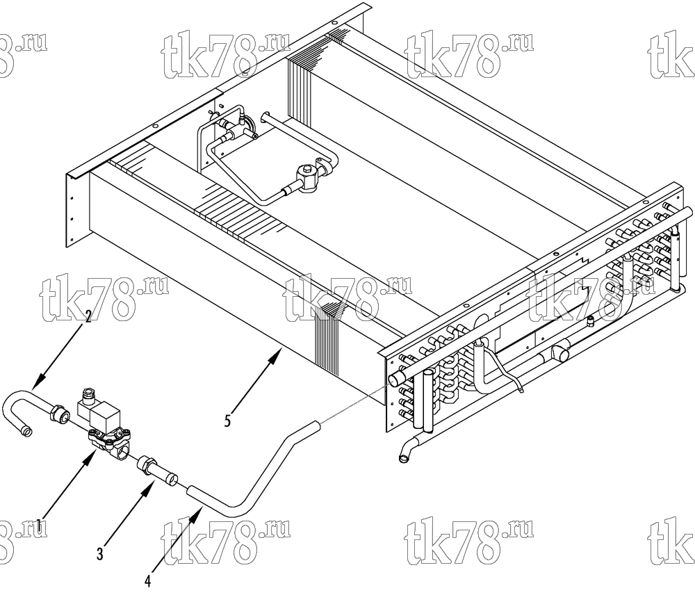 Каталог запчастей для Thermo King SR-50C 1000 & 1004 REFRIGERATION & HEATING COMPONENTS