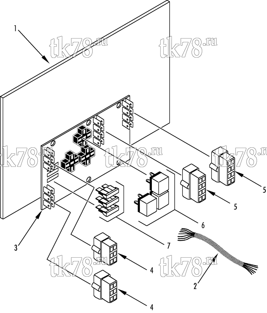 Каталог запчастей для Thermo King  CONTROL BOX (VM-400 10)