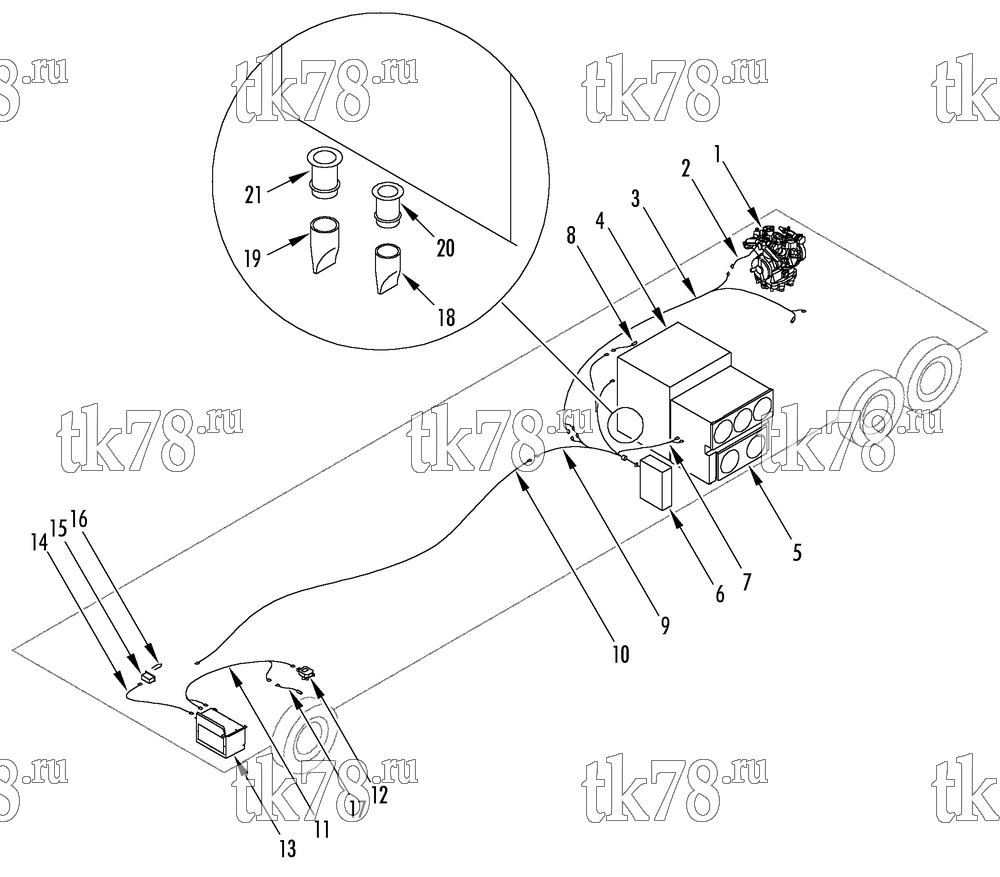 Каталог запчастей для Thermo King  UNIT COMPONENTS