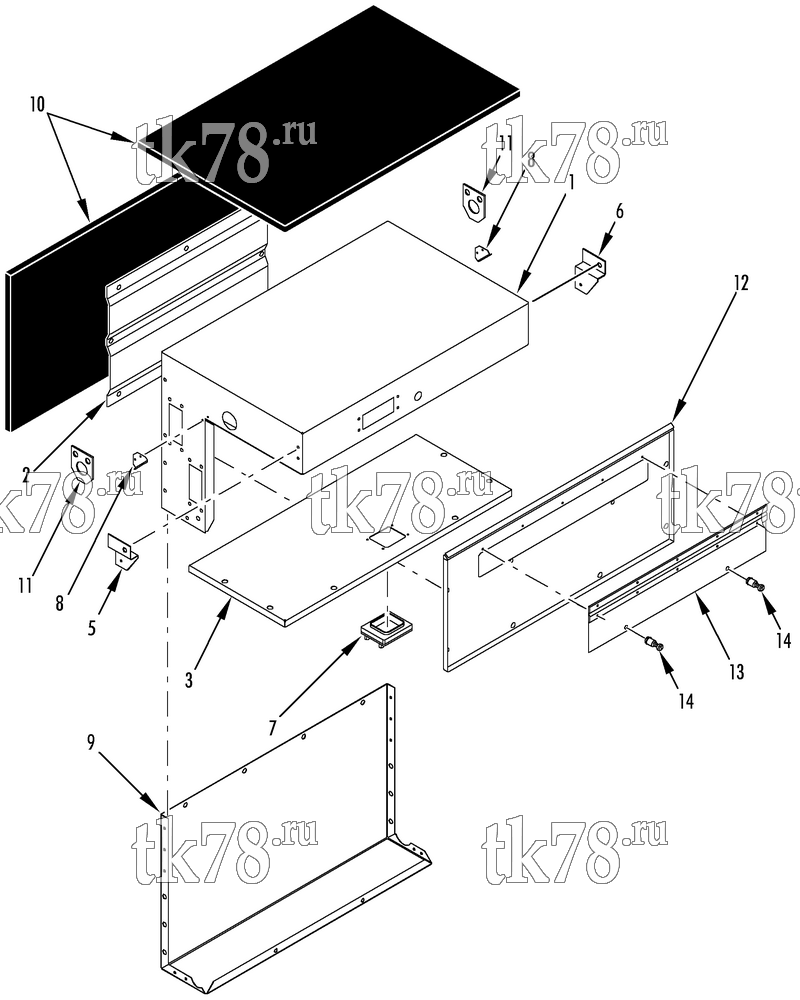 Каталог запчастей для Thermo King  CONTROL BOX PANELS