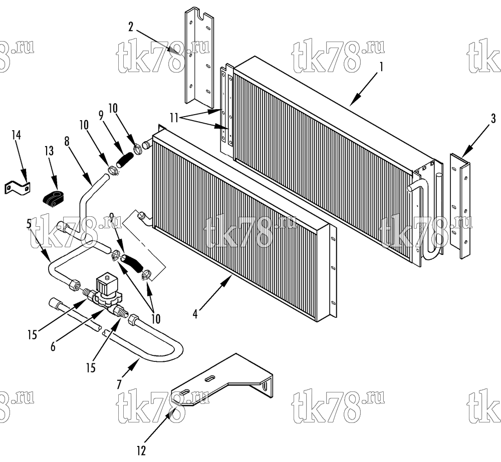 Каталог запчастей для Thermo King  HEATER COMPONENTS