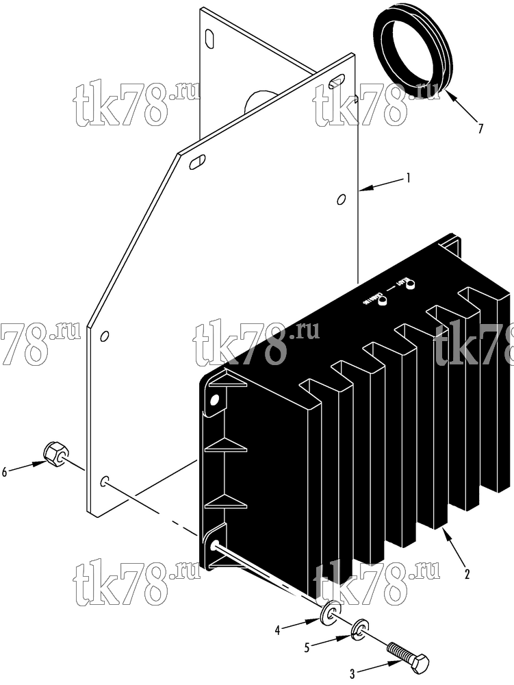 Каталог запчастей для Thermo King SGCO 2000-151 for Maersk Sealand BATTERY CHARGER