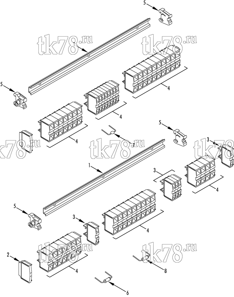 Каталог запчастей для Thermo King  TERMINAL BLOCK