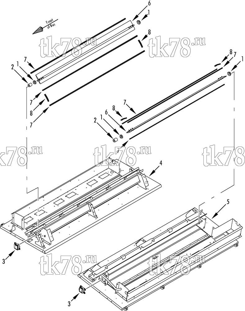 Каталог запчастей для Thermo King  DAMPER GROUP