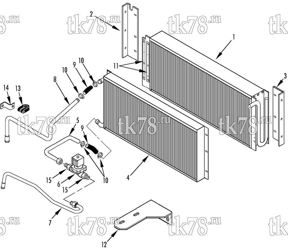 Каталог запчастей для Thermo King  HEATER COMPONENTS
