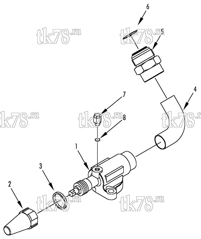 Каталог запчастей для Thermo King T11-M56 VALVE ASSEMBLY - SUCTION